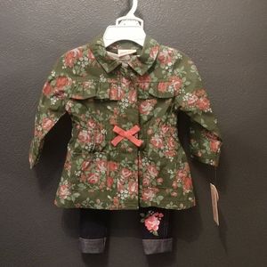 Toddler girl jacket outfit